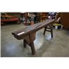 Image 4 : RECLAIMED WOOD BENCH