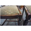 Image 15 : VINTAGE OAK DRAWLEAF DINING TABLE WITH 4 CHAIRS