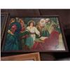Image 9 : KEN ZYLLA PRINT AND 2 ANTIQUE RELIGIOUS PRINTS