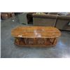 Image 1 : WOOD COFFEE TABLE WITH STORAGE