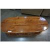 Image 3 : WOOD COFFEE TABLE WITH STORAGE