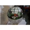 Image 6 : VINTAGED LEADED GLASS PELICAN LAMP