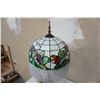 Image 7 : VINTAGED LEADED GLASS PELICAN LAMP