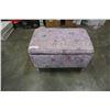 Image 1 : PURPLE STORAGE STOOL