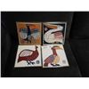 Image 1 : 4 AFRICAN HAND PRINT MSASA COLLECTION