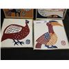 Image 3 : 4 AFRICAN HAND PRINT MSASA COLLECTION