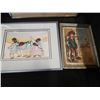 Image 2 : LOT OF SMALL PRINTS, OWLS, FIRST NATIONS AND OTHER