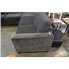 Image 4 : LARGE GREY UPHOLSTERED HIDE A BED SECTIONAL PILLOWBACK
