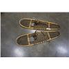 Image 1 : PAIR OF FABER SINEW AND WOOD SNOWSHOES