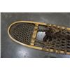 Image 6 : PAIR OF FABER SINEW AND WOOD SNOWSHOES