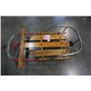 Image 3 : HAPPI-YIME VINTAGE WOODEN SLED WITH RAILINGS