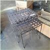 Image 1 : 2 decorative metal nesting tables