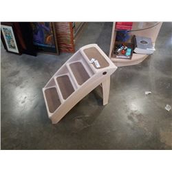 Folding pet stairs
