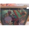 Image 2 : FRAMED JUSTIN BUA "JAZZ QUINTET" 22-3/8 X 37-1/4