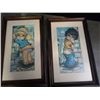 Image 6 : VINTAGE NUDE VELVET PAINTING AND 2 LAMY YOUTH PRINTS