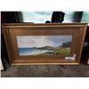 Image 1 : Water color on card The bathing cliffs groomsport co down signed E. Hanford 1919