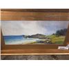 Image 2 : Water color on card The bathing cliffs groomsport co down signed E. Hanford 1919
