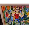Image 2 : Oil on board "The bottle problem" signed maxwell bates 1972