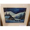 Image 2 : Water color on paper unsigned looks to be returning home at moonlight by Peter ewart