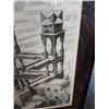 Image 3 : Signed framed building art
