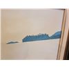 Image 4 : Oil on canvas "Boat speeding on the sea" Signed Raymond Chow 1990