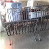 Image 2 : 2 decorative metal log holders