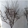 Image 2 : 2 decorative metal tree candle holders