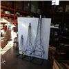 Image 1 : 3 decorative metal towers 72", 55" & 36"
