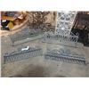 Image 1 : Lot of 4 decorative metal towel racks