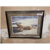 Image 1 : ROBERT BATEMAN ARCTIC FAMILY FRAMED PRINT