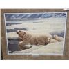 Image 2 : ROBERT BATEMAN ARCTIC FAMILY FRAMED PRINT