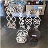 Image 3 : 6 Decorative cast iron pieces