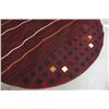 Image 4 : HAND MADE IN INDIA 100% WOOL AREA CARPET 7FT DIAMETER - RETAIL $1484