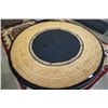 Image 4 : HAND MADE IN INDIA 100% WOOL AREA CARPET 7FT 11IN DIAMETER  - RETAIL $1880