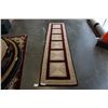 Image 1 : HAND MADE IN INDIA 100% WOOL CARPET RUNNER 2FT 7IN X 9FT 1IN  - RETAIL $922