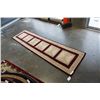 Image 3 : HAND MADE IN INDIA 100% WOOL CARPET RUNNER 2FT 7IN X 9FT 1IN  - RETAIL $922