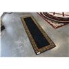 Image 1 : HAND MADE IN INDIA 100% WOOL CARPET RUNNER 2FT 7IN X 8FT  - RETAIL $620, SOME DAMAGE