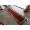 Image 7 : HAND MADE IN INDIA 100% WOOL CARPET RUNNER 2FT 7IN X 10FT 1IN - RETAIL $781