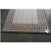 Image 2 : HAND MADE IN INDIA 100% WOOL AREA CARPET  9FT  X 6FT - RETAIL $1730