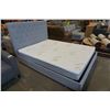 Image 2 : BRAND NEW LOGAN BED SET - INCLUDES STORAGE BED FRAME AND BRAND NEW 8 INCH QUEEN MEMORY FOAM MATTRESS