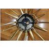 Image 4 : HALLMARK ACCESSORIES BRASS STARBURST WALL CLOCK