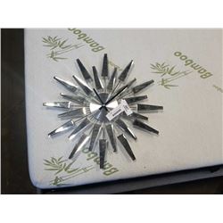 GEORGE NELSON MIRRORED SUNBURST CLOCK