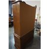 Image 8 : OAK 3 DRAWER 2 PIECE WARDROBE WITH MIRROR DOORS