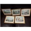 Image 1 : SET OF 5 ANTIQUE W.H. BARTLEFT PRINTS