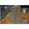 Image 4 : VINTAGE ABALONY AND BRASS SHADE