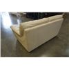 Image 7 : WHITE LEATHER LOVESEAT