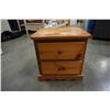 Image 11 : 7 DRAWER PINE DRESSER AND 2 DRAWER NIGHTSTAND
