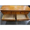 Image 8 : 7 DRAWER PINE DRESSER AND 2 DRAWER NIGHTSTAND