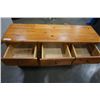 Image 9 : 7 DRAWER PINE DRESSER AND 2 DRAWER NIGHTSTAND