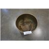 Image 2 : BRASS FOOTED BOWL APPROX 12 INCHES ACROSS 8 1/2 TALL